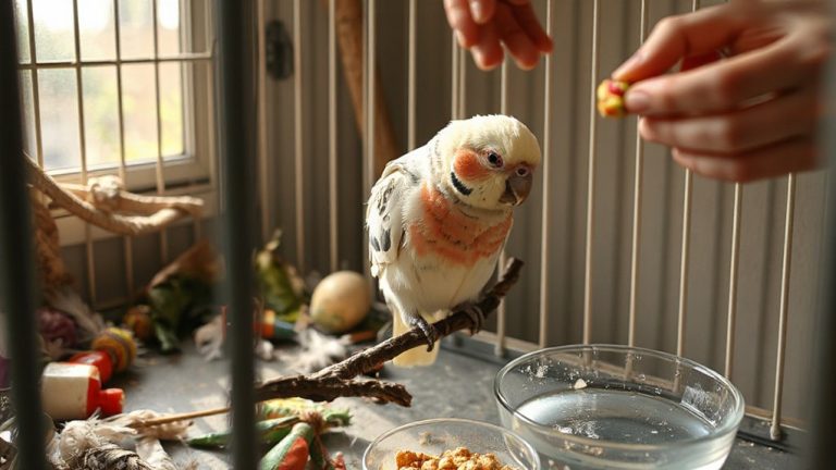 chronic stress affects exotic birds