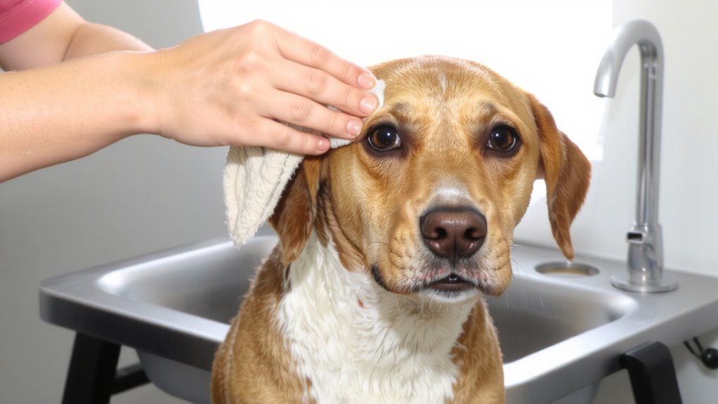 clean eyes safe grooming