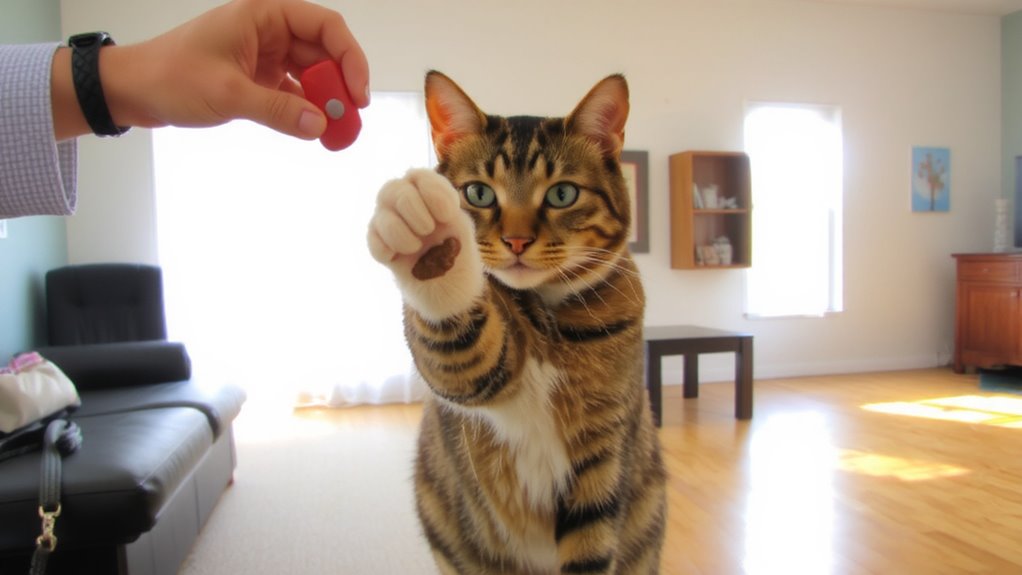 click for higher paw lifts