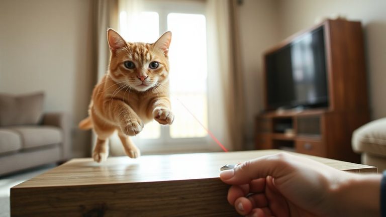 clicker train cat jump