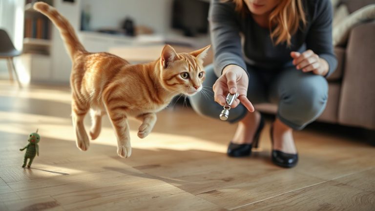 clicker train cat recall