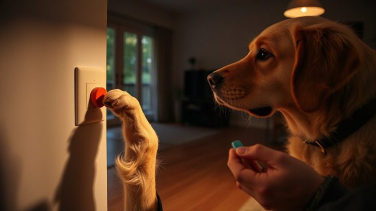 clicker training light switch