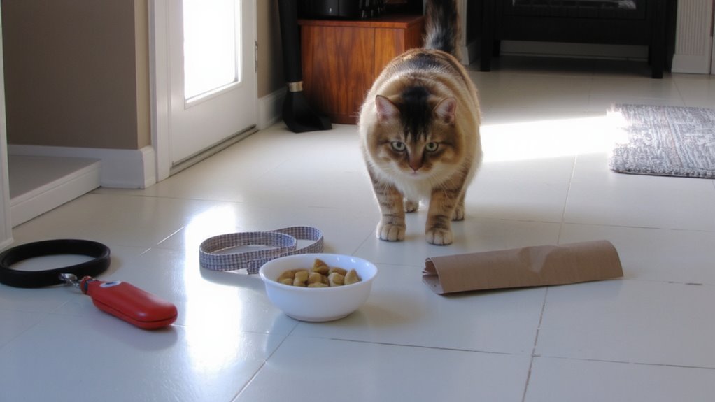 clicker treats quiet space timing