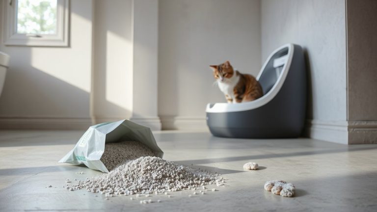 clumping litter for automatic boxes