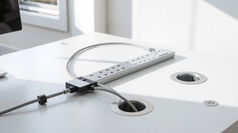 clutter free cable management solutions