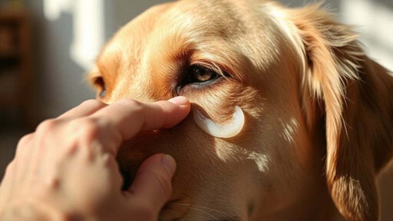 coconut oil for pet eye care
