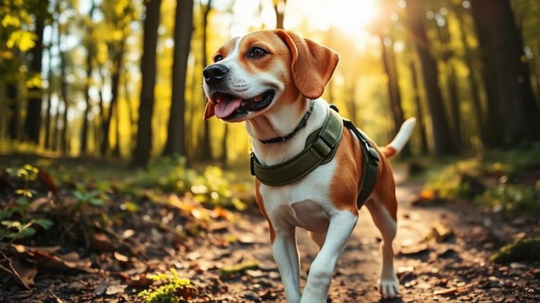 comfortable beagle control harness