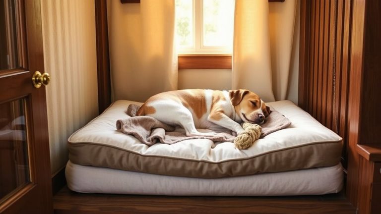 comfortable dog crate beds