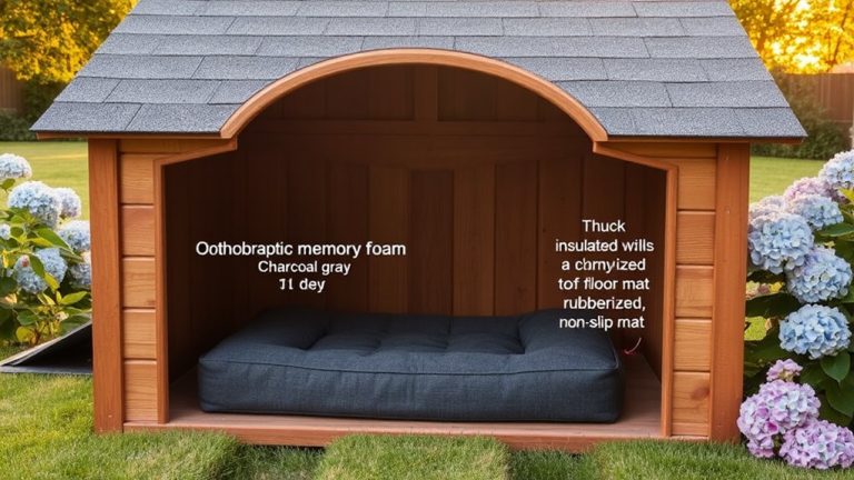 comfortable dog houses large dogs
