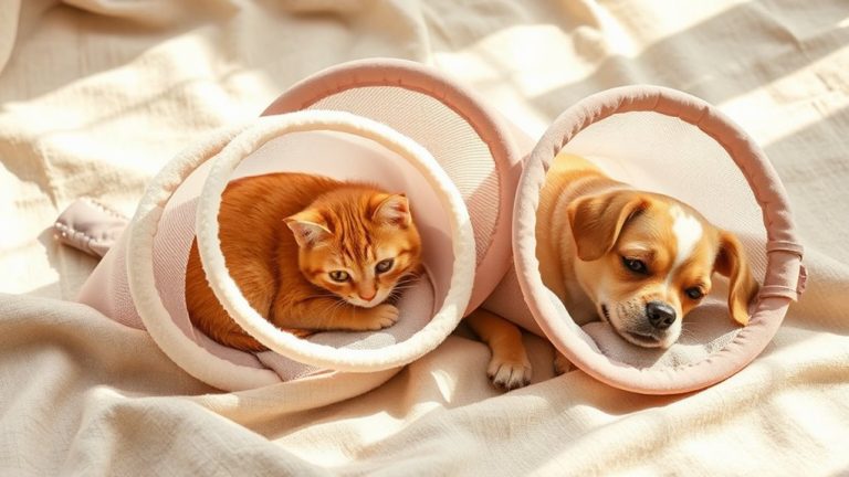comfortable pet recovery cones