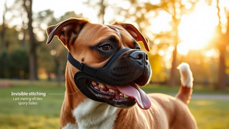 comfortable reliable muzzle for boxers
