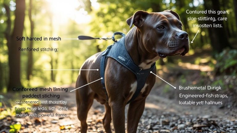comfortable strong pitbull harnesses