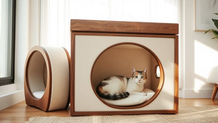 comfortable stylish indoor cat homes