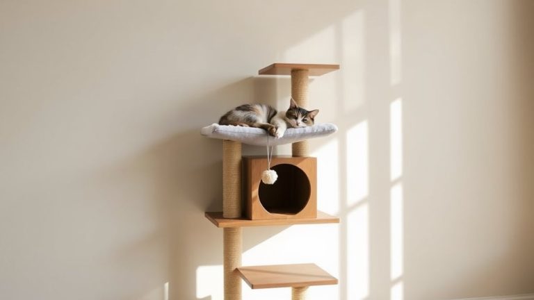compact cat trees for small spaces