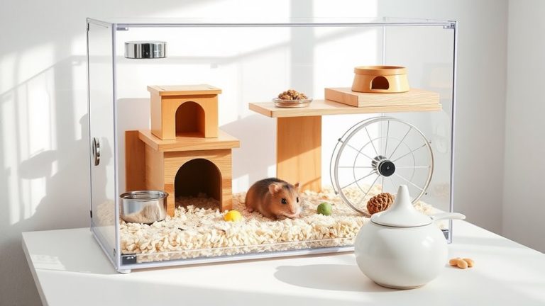 compact dwarf hamster cages