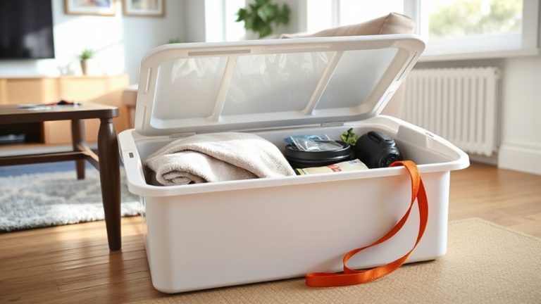 compact emergency kit storage