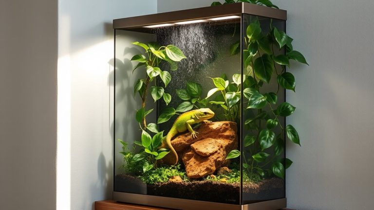 compact lizard terrariums for small spaces