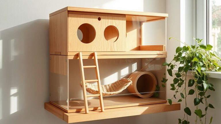 compact mini hamster homes