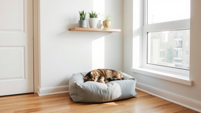 compact pet beds for small spaces