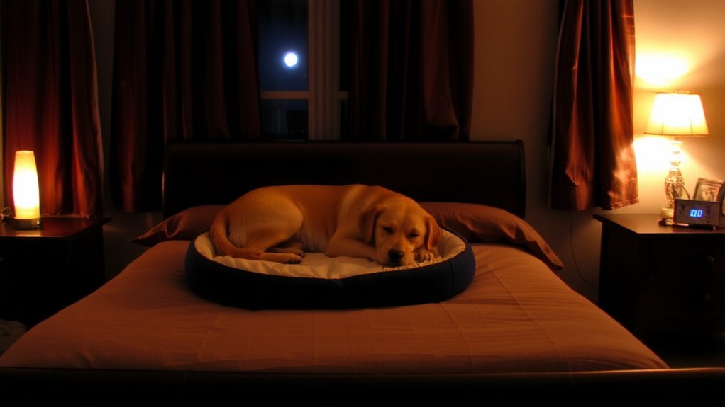consistent bedtime routine established
