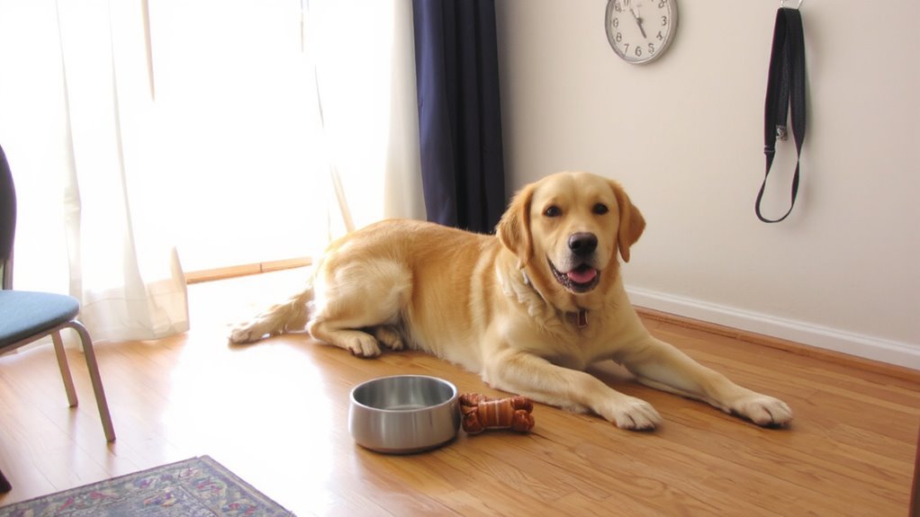 consistent routine for pets