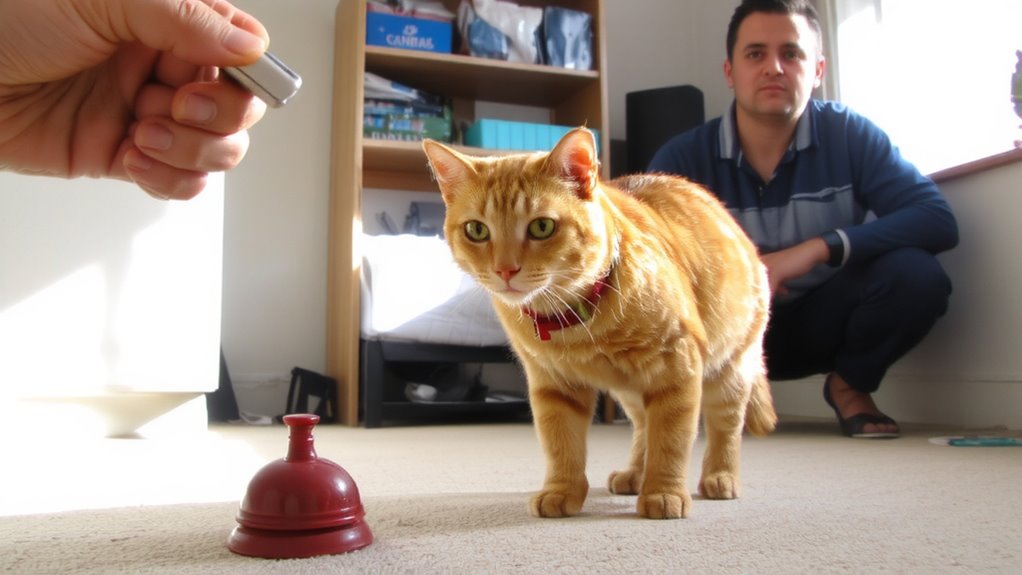 consistent whistle for cat training