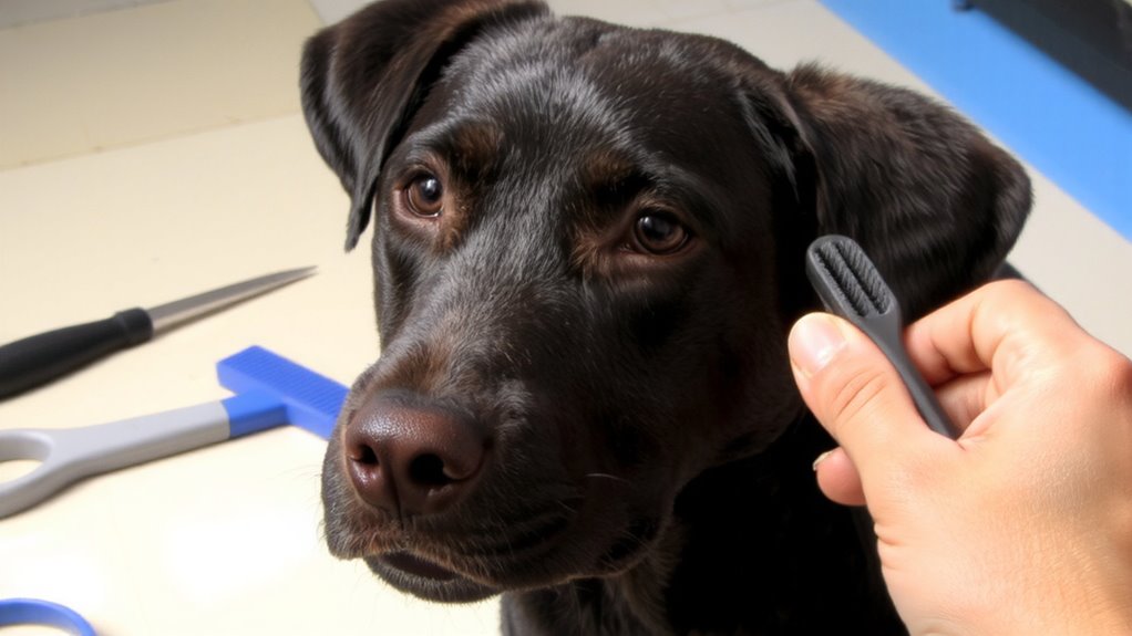 controlled exposure reduces grooming anxiety