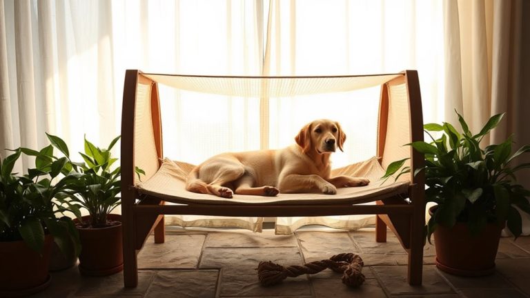 cool comfortable dog cot beds