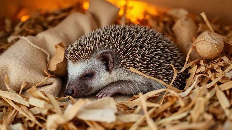 cozy bedding for hedgehogs