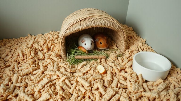 cozy clean guinea pig bedding