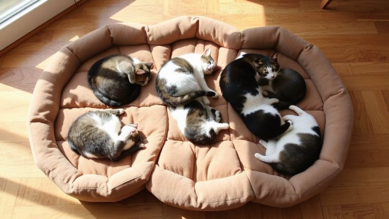 cozy multi cat pet beds
