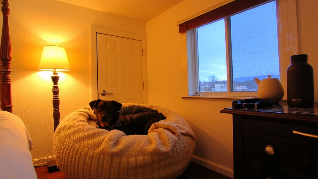 cozy secure sleep environment