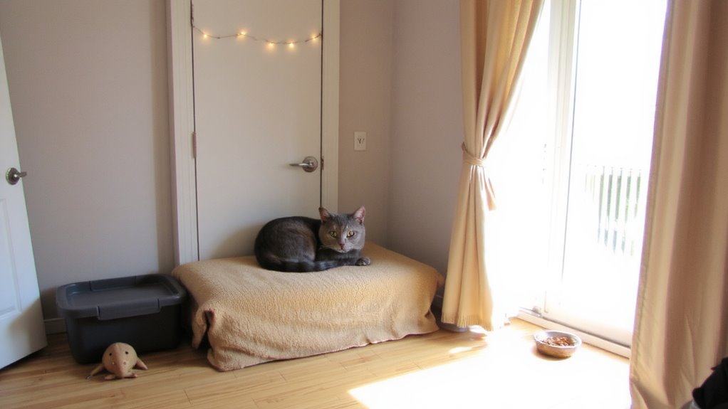 create a calming safe room