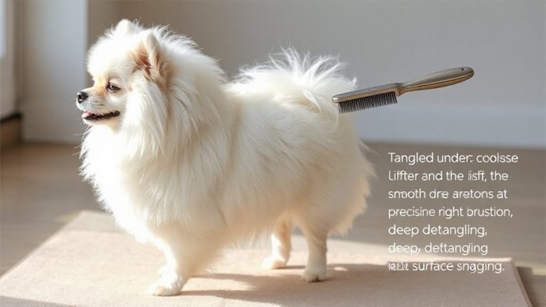 cross brushing ensures full detangling