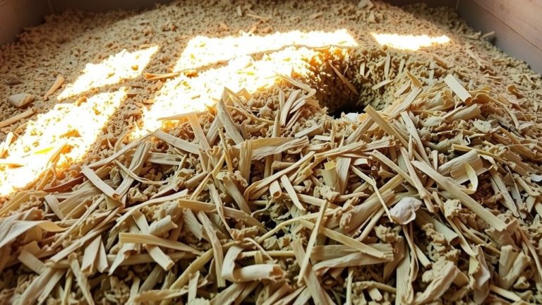 deep bedding for burrowing