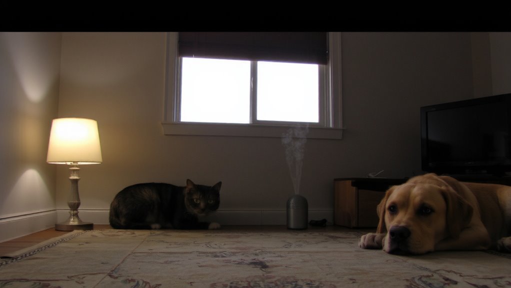 depression signs in pets