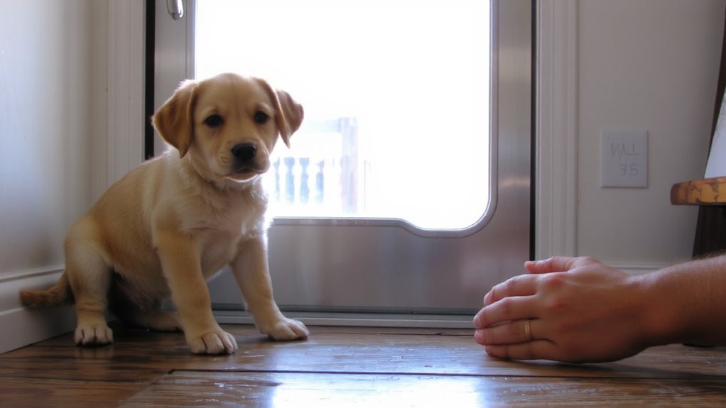 desensitize with sound and treats