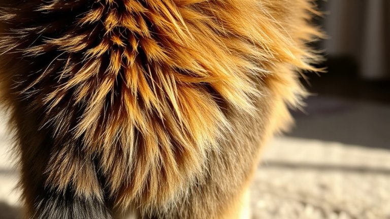 deshedding thick winter undercoat