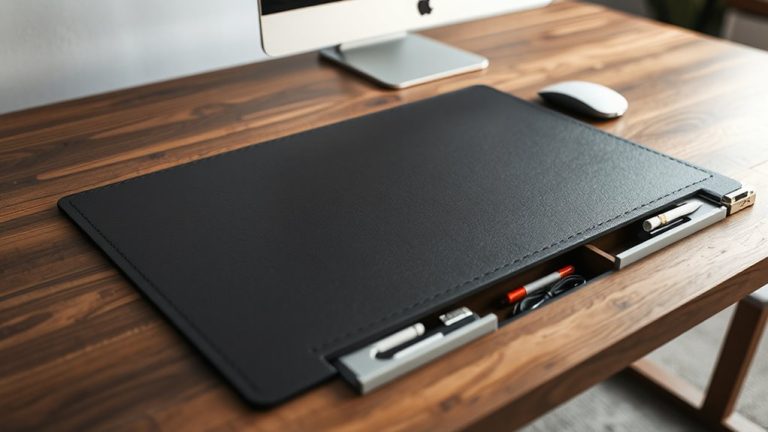 desk mats with storage