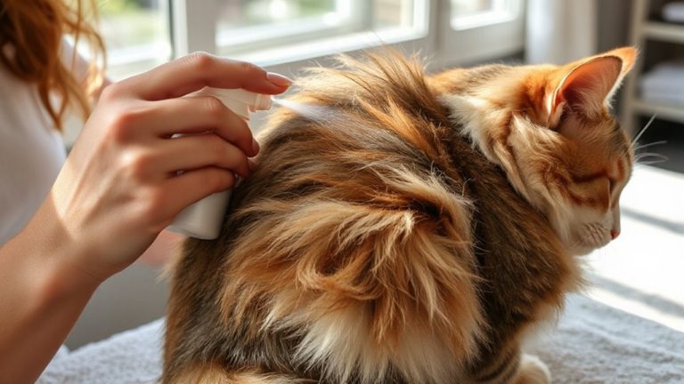 detangling serum for matted cats