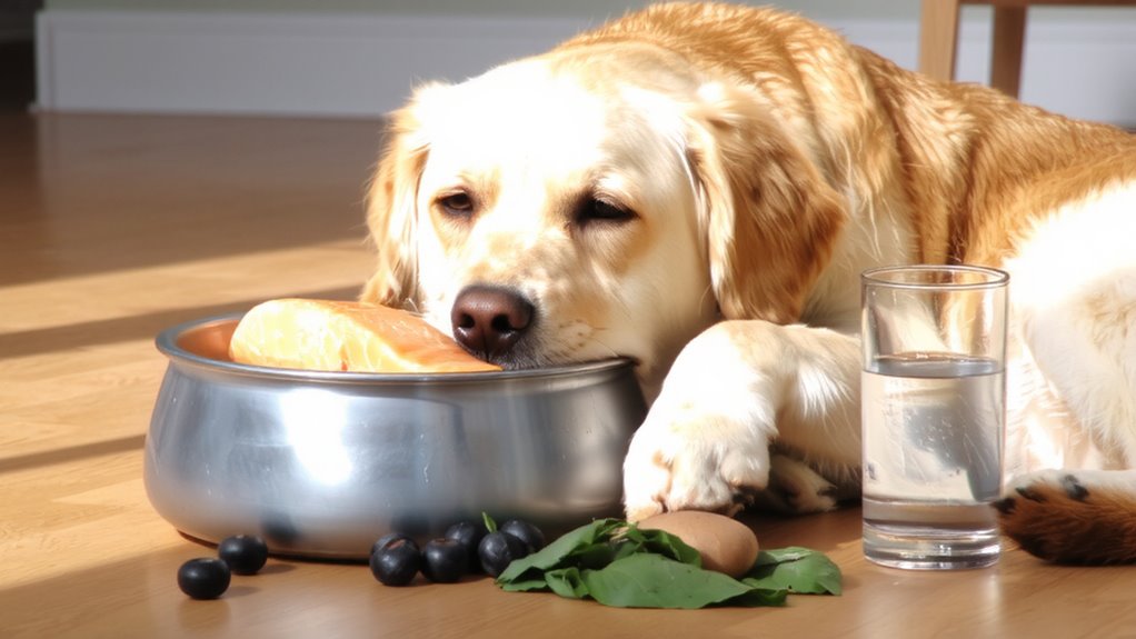 diet regulates pet stress biochemically