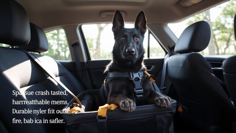 dog car seat safety