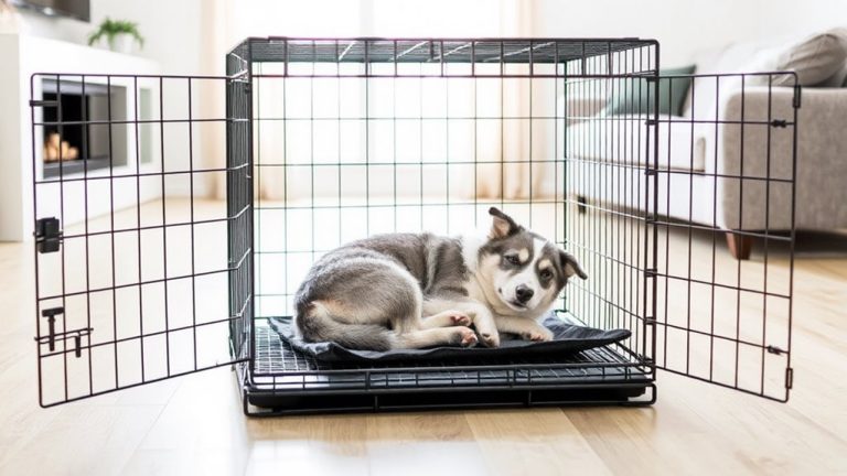 dog crate training dividers