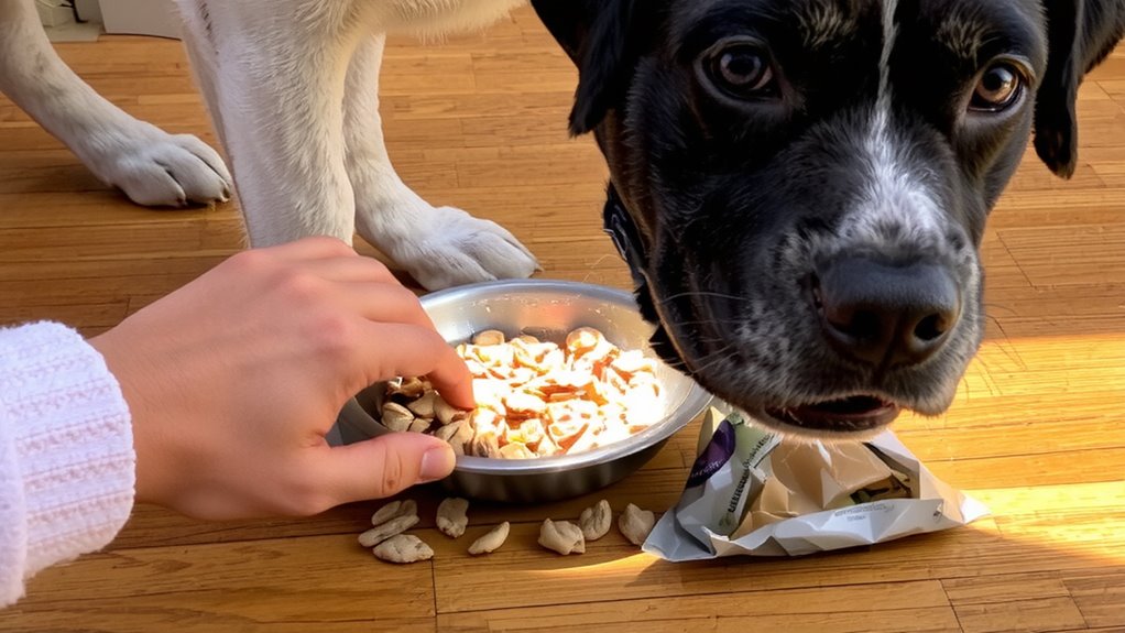 dog food allergy diagnosis