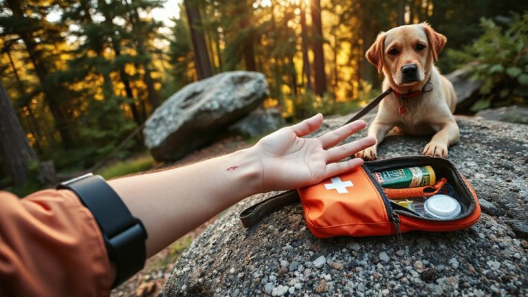dog hiking abrasion protection