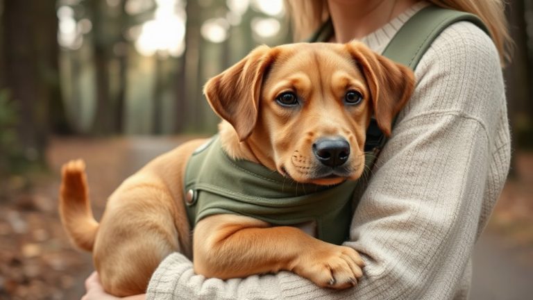dog sling carriers pups love