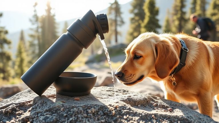 dog travel water bottles