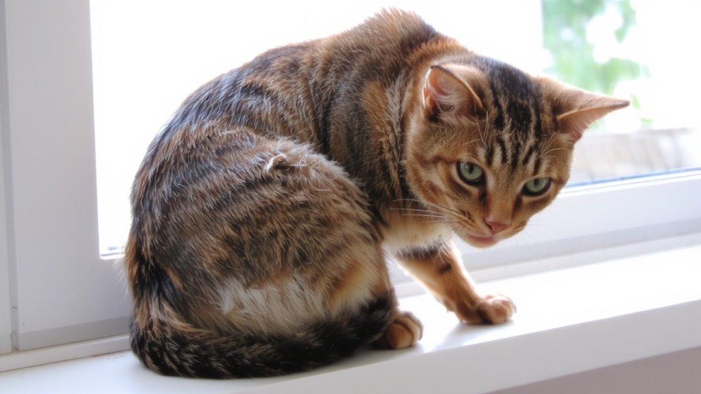 dull matted fur due to kidney disease