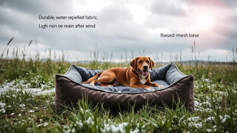 durable outdoor dog bedding