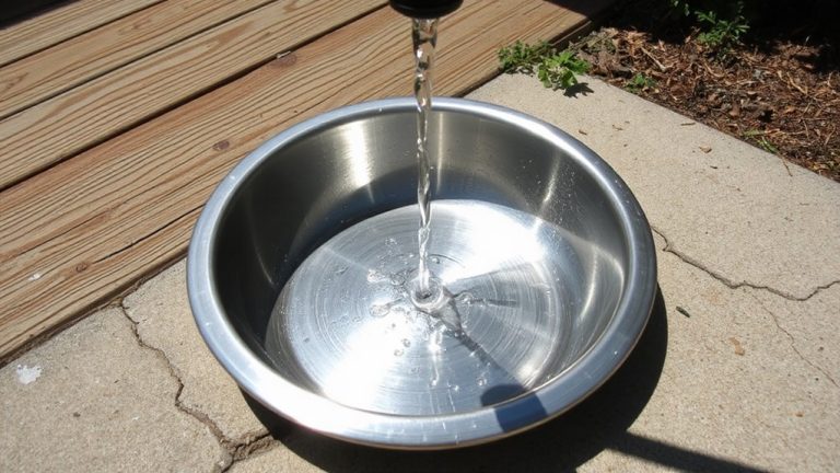 durable outdoor dog water bowls